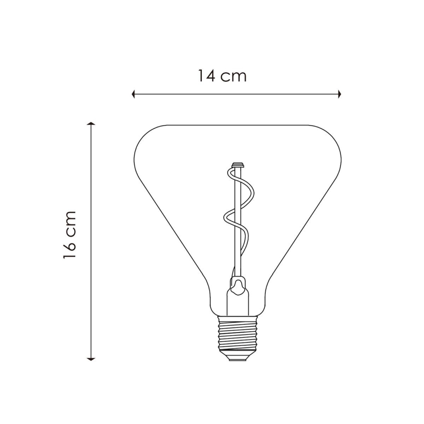 Himmennettävä LED-polttimo VINTAGE EDISON E27/3W/230V 2700K