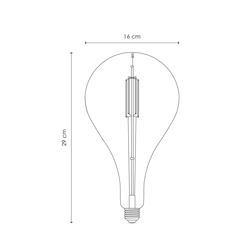 Himmennettävä LED-polttimo VINTAGE EDISON E27/4W/230V 2700K