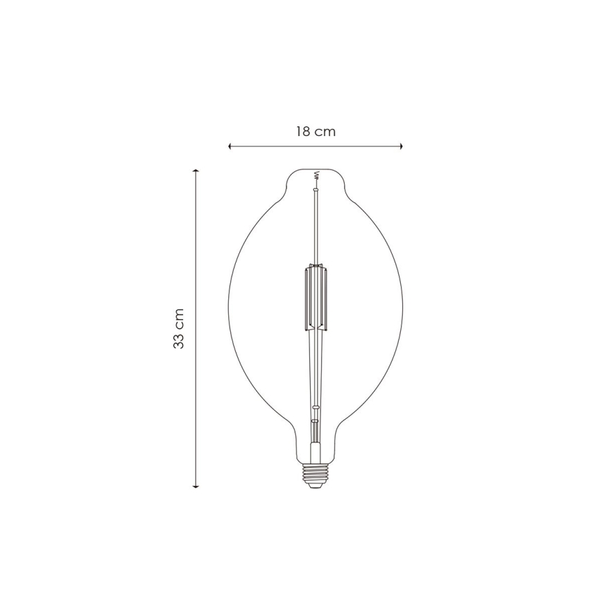 Himmennettävä LED-polttimo VINTAGE EDISON E27/4W/230V 3000K
