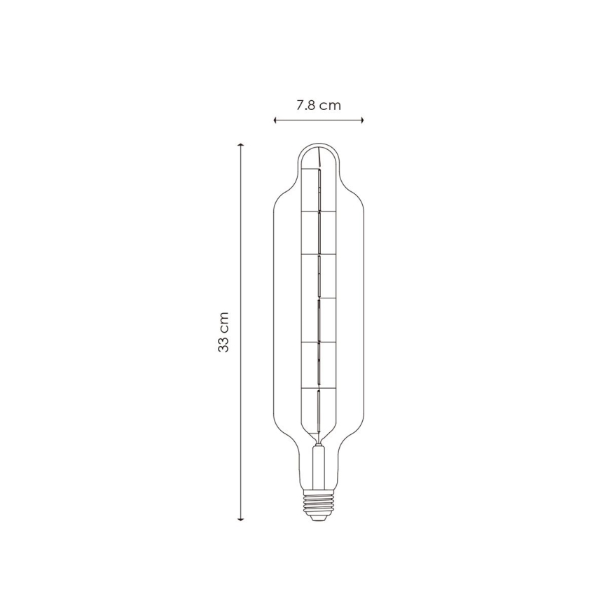 Himmennettävä LED-polttimo VINTAGE EDISON E27/5W/230V 3000K