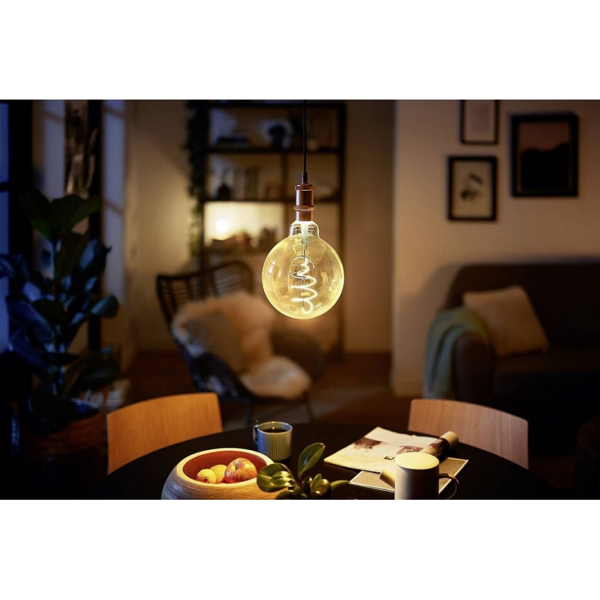 Himmennettävä LED-polttimo VINTAGE Philips G200 E27/7W/230V 2000K