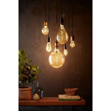 Himmennettävä LED-polttimo VINTAGE Philips G200 E27/7W/230V 2000K