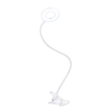Himmennettävä LED-pöytälamppu klipsillä LED/8W/230V 3000/4000/5000K, valkoinen