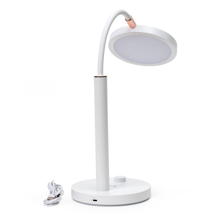 Himmennettävä LED-pöytävalaisin AURA LED/10W/230V 3700/4200K CRI 97 valkoinen