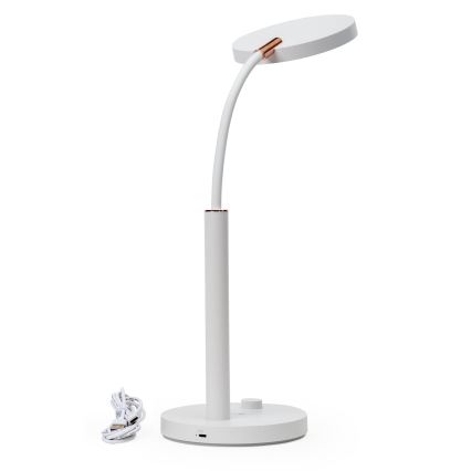 Himmennettävä LED-pöytävalaisin AURA LED/10W/230V 3700/4200K CRI 97 valkoinen