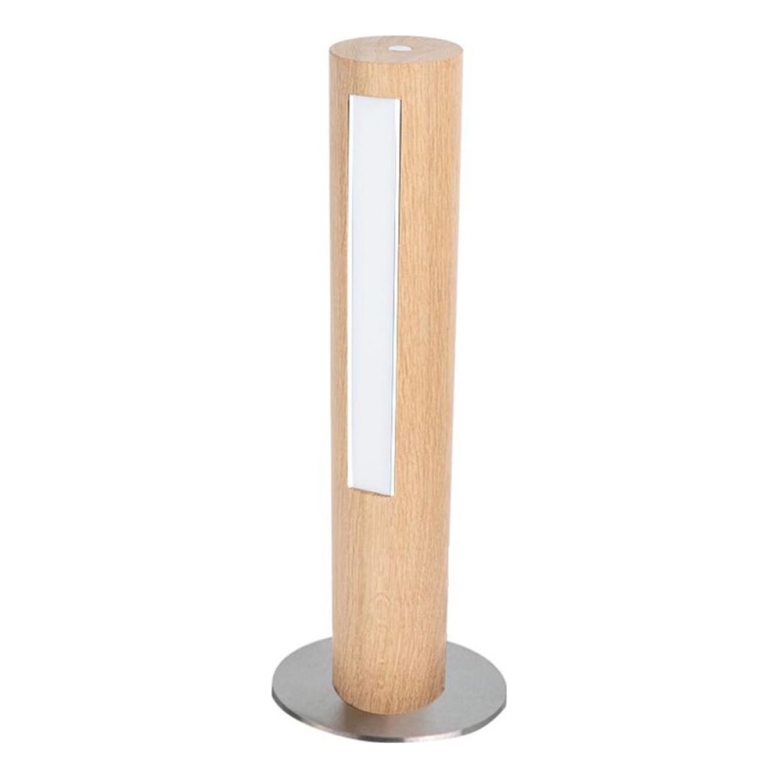Himmennettävä LED-pöytävalaisin CONOR LED/9W/230V tammi