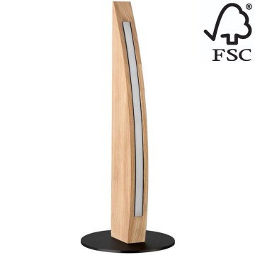Himmennettävä LED-pöytävalaisin DUBAI LED/4W/230V tammi – FSC sertifioitu