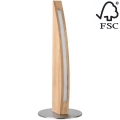 Himmennettävä LED-pöytävalaisin DUBAI LED/4W/230V tammi – FSC sertifioitu