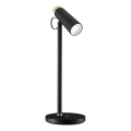 Himmennettävä LED-pöytävalaisin kanssa langaton Qi lataus TIT LED/12W/230V musta