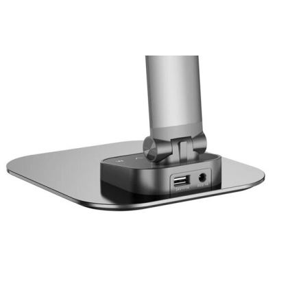 Himmennettävä LED-pöytävalaisin kanssa USB LED/7,5W/230V 3000K/4000K/5500K antrasiitti