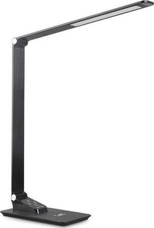 Himmennettävä LED-pöytävalaisin kanssa USB LED/7W/230V 3000K/4000K/5500K musta