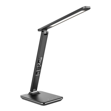 Himmennettävä LED-pöytävalaisin näytöllä LED/9W/230V musta