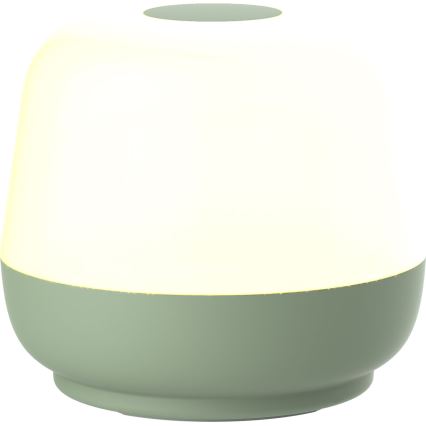 LED Himmennettävä kosketus ulko pöytävalaisin SAMBA LED/1,2W/5V USB 1200 mAh IP44 vihreä