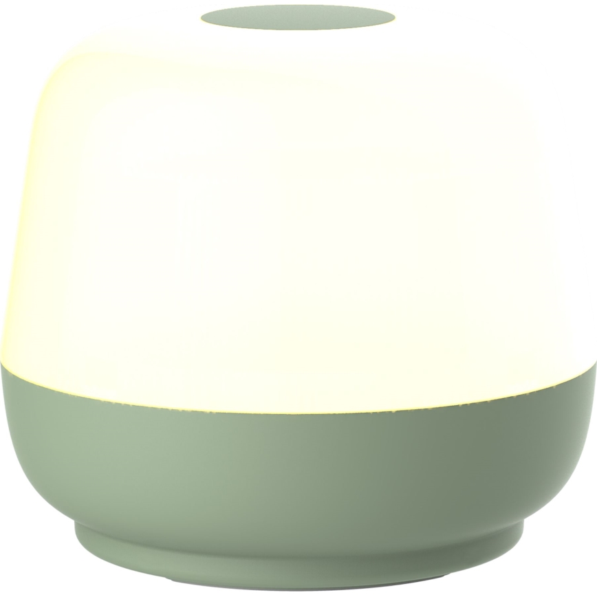 LED Himmennettävä kosketus ulko pöytävalaisin SAMBA LED/1,2W/5V USB 1200 mAh IP44 vihreä