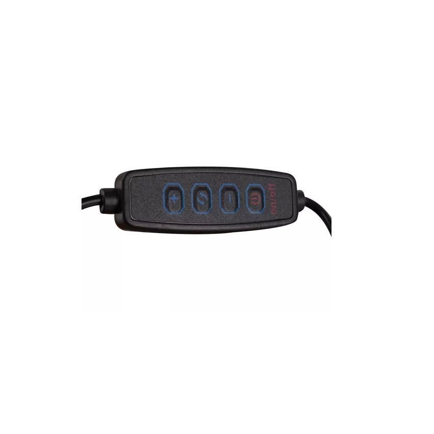 Himmennettävä LED-pöytävalaisin suurennuslasilla LED/6W/5V 3000K/4000K/6000K valkoinen