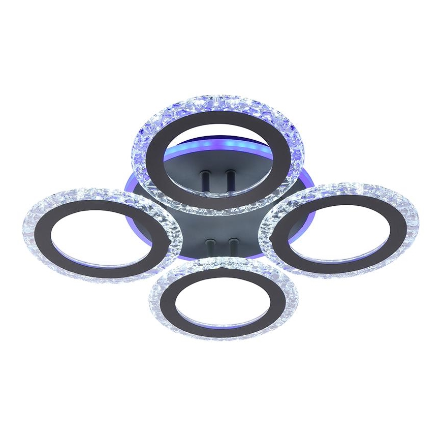 Himmennettävä LED-RGB-kattokruunu LED/55W/230V 3000-6500K + kauko-ohjaus