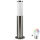 Himmennettävä LED RGBW -ulkovalaisin LIVIA 1xE27/6,5W/230V 2700-6500K Wi-Fi 45 cm IP44 hopea