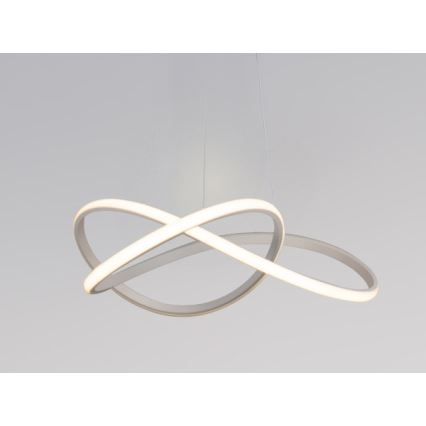 Himmennettävä LED-riippuvalaisin vaijerilla LED/85W/230V 3000–6500K Ø 60 cm + kaukosäädin