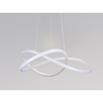 Himmennettävä LED-riippuvalaisin vaijerilla LED/85W/230V 3000–6500K Ø 60 cm + kaukosäädin