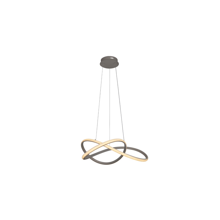Himmennettävä LED-riippuvalaisin vaijerilla LED/85W/230V 3000–6500K Ø 60 cm + kaukosäädin