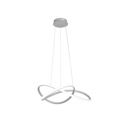 Himmennettävä LED-riippuvalaisin vaijerilla LED/85W/230V 3000–6500K Ø 60 cm + kaukosäädin