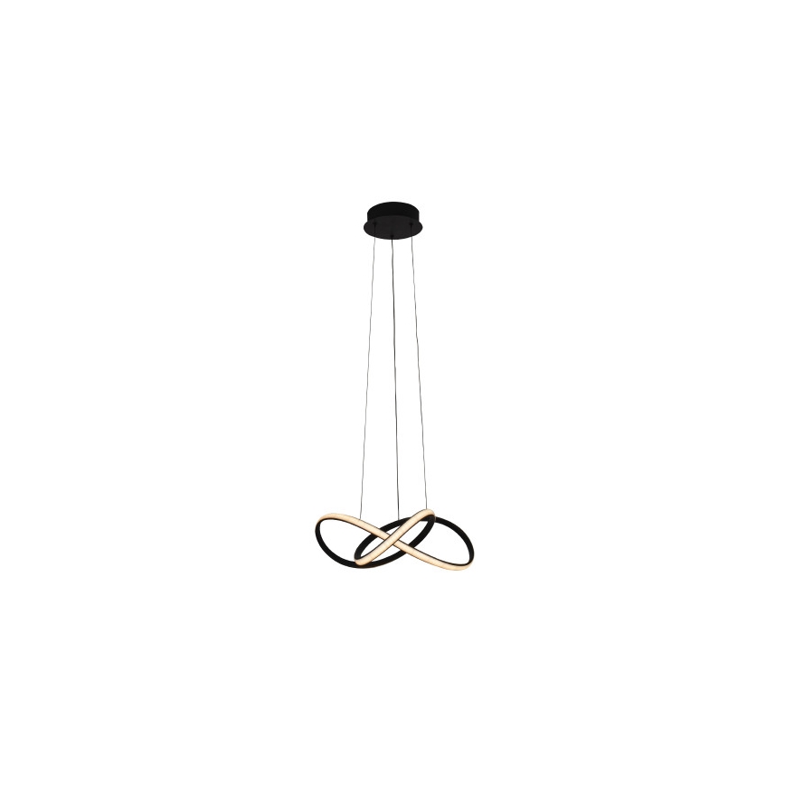 LED-himmennettävä riippuvalaisin vaijerilla LED/65W/230V 3000-6500K halkaisija 49 cm + kaukosäädin