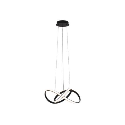 LED-himmennettävä riippuvalaisin vaijerilla LED/65W/230V 3000-6500K halkaisija 49 cm + kaukosäädin