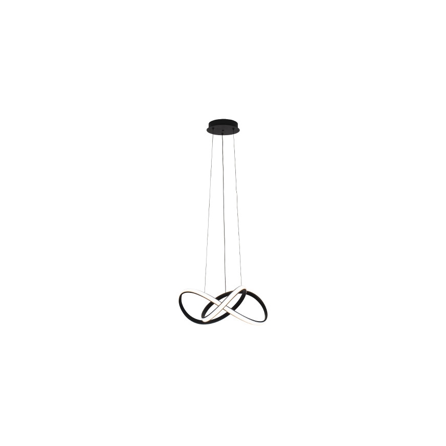 LED-himmennettävä riippuvalaisin vaijerilla LED/65W/230V 3000-6500K halkaisija 49 cm + kaukosäädin