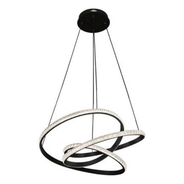 Himmennettävä LED-riippuvalaisin vaijerilla LED/90W/230V 3000-6500K halkaisija 47 cm + kaukosäädin