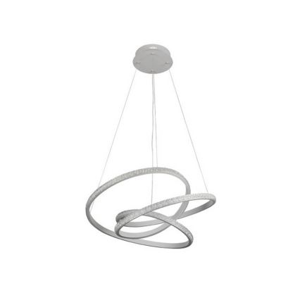 LED-himennettävä kattokruunu vaijerilla LED/90W/230V 3000-6500K halkaisija 47 cm + kaukosäädin