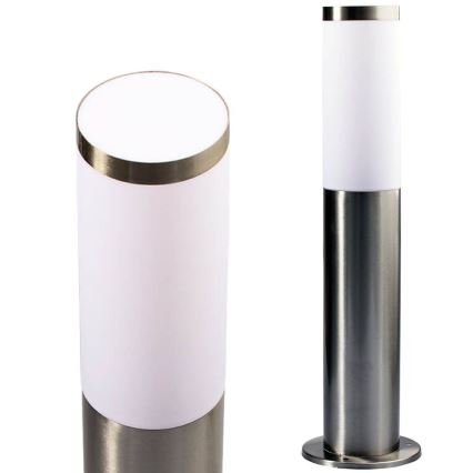 LED himmennettävä ulkovalaisin LIVIA 1xE27/6W/230V 2700-6500K Wi-Fi 45 cm IP44 hopea