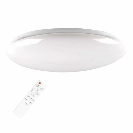Himmennettävä LED-valaisin kylpyhuoneeseen PIRIUS LED/48W/230V halkaisija 38 cm 3000-6000K IP44 + kauko-ohjaus