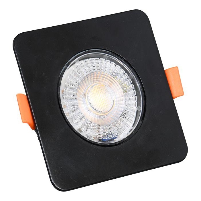 Himmennettävä riippuva LED-kattovalaisin KENT LED/3/5/7W/230V3000/4000/6000K 9x9 cm musta
