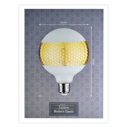 Himmennettevä LED-polttimo CLASSIC G125 E27/4,5W/230V 2500K - Paulmann 28770
