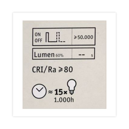 Himmennettevä LED-polttimo CLASSIC G125 E27/4,5W/230V 2600K - Paulmann 28742