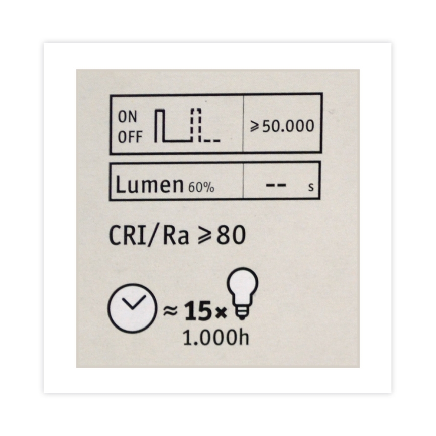 Himmennettevä LED-polttimo CLASSIC G125 E27/4,5W/230V 2600K - Paulmann 28742