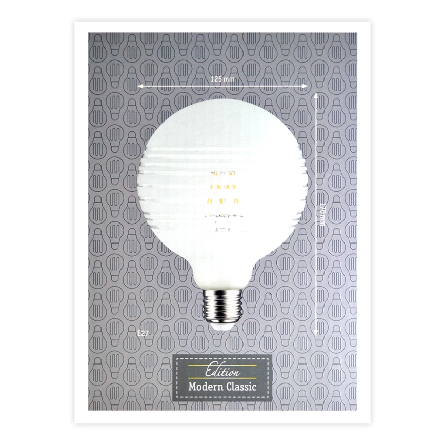 Himmennettevä LED-polttimo CLASSIC G125 E27/4,5W/230V 2600K - Paulmann 28744