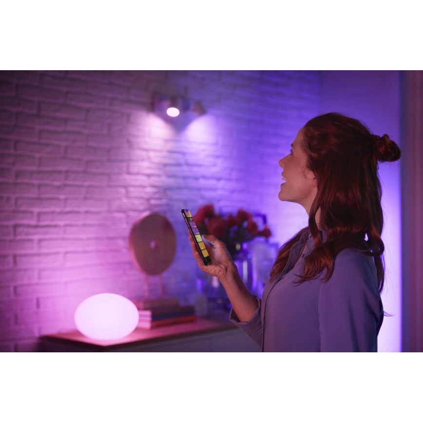 Himmennettevä LED-polttimo Philips Hue WHITE AND COLOR AMBIANCE B39 E14/5,3W/230V 2200K - 6500K