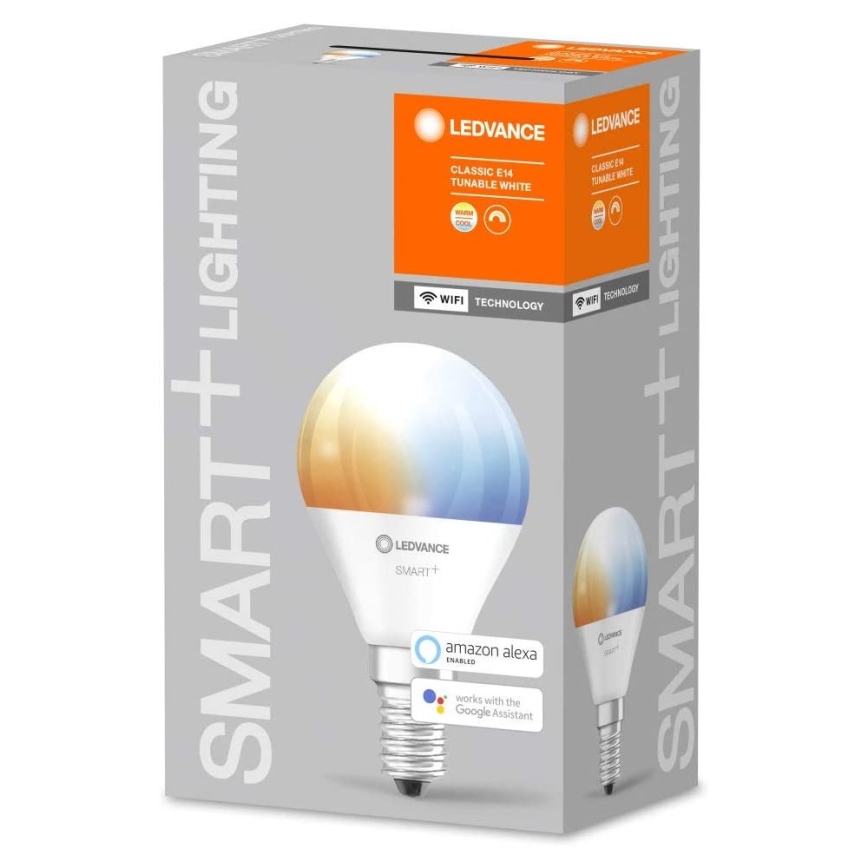 Himmennettevä LED-polttimo SMART+ E14/5W/230V 2700K-6500K Wi-Fi - Ledvance