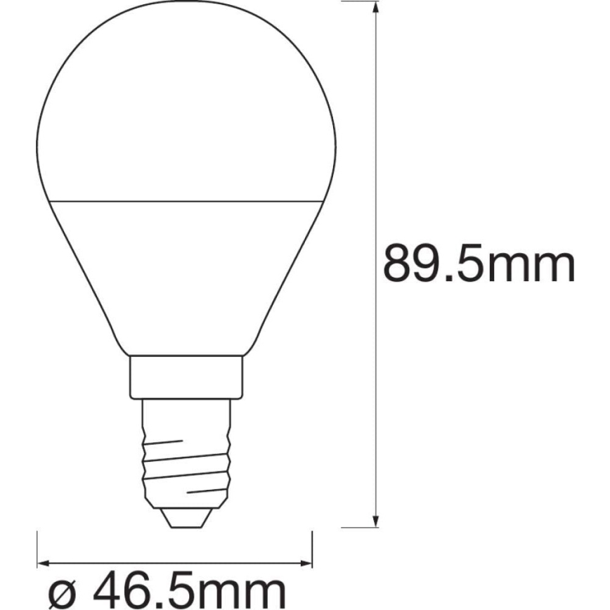 Himmennettevä LED-polttimo SMART+ E14/5W/230V 2700K-6500K Wi-Fi - Ledvance