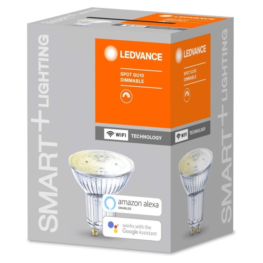 Himmennettevä LED-polttimo SMART+ GU10/5W/230V 2700K Wi-Fi - Ledvance