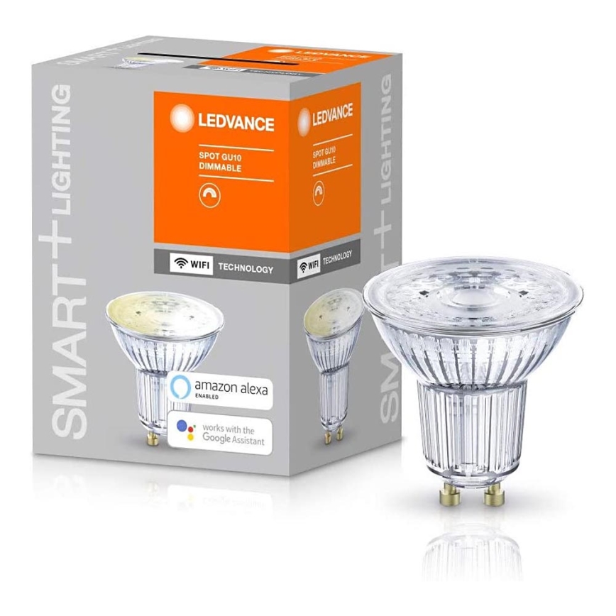 Himmennettevä LED-polttimo SMART+ GU10/5W/230V 2700K Wi-Fi - Ledvance
