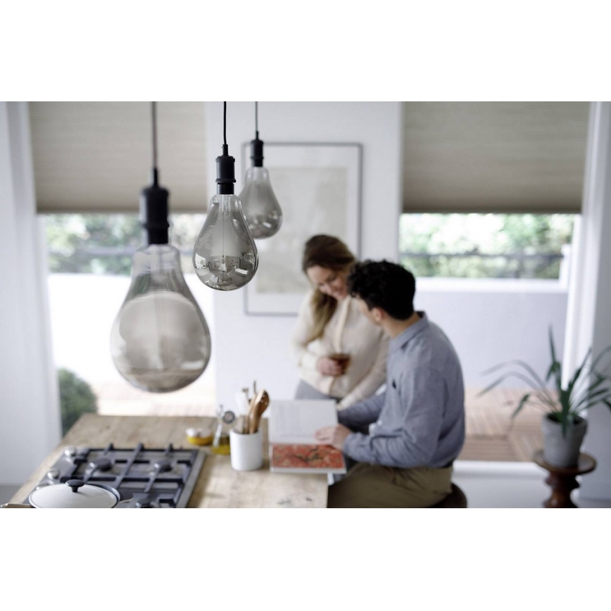 Himmennettevä LED-polttimo SMOKY VINTAGE Philips A160 E27/6,5W/230V 4000K