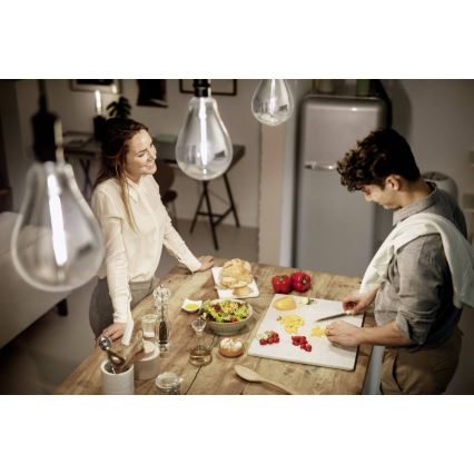 Himmennettevä LED-polttimo SMOKY VINTAGE Philips A160 E27/6,5W/230V 4000K
