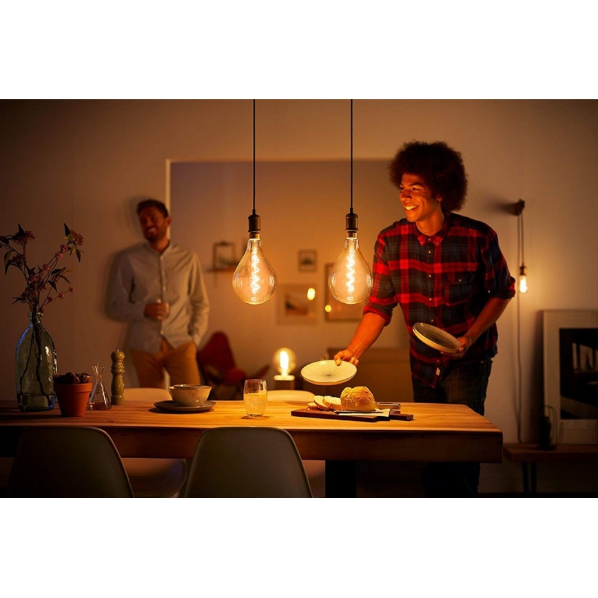 Himmennettevä LED-polttimo VINTAGE Philips A160 E27/6,5W/230V 2000K