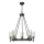 Hinkley - COLLIER riippuvalaisin ketjulla 5xE27/40W/230V, halkaisija 68,5 cm, musta