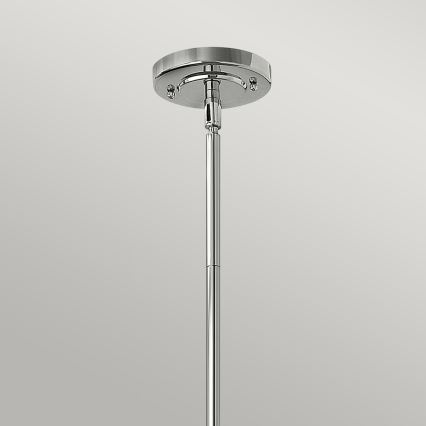 Hinkley - Riippukattokruunu AMELIA 1xE27/60W/230V kiiltävä kromi