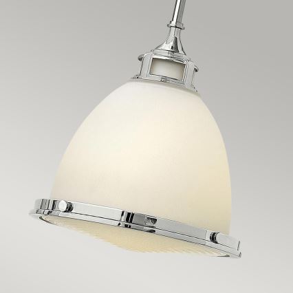 Hinkley - Riippukattokruunu AMELIA 1xE27/60W/230V kiiltävä kromi