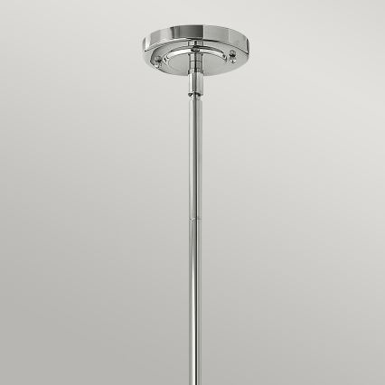 Hinkley - Riippukattokruunu AMELIA 1xE27/60W/230V kiiltävä kromi