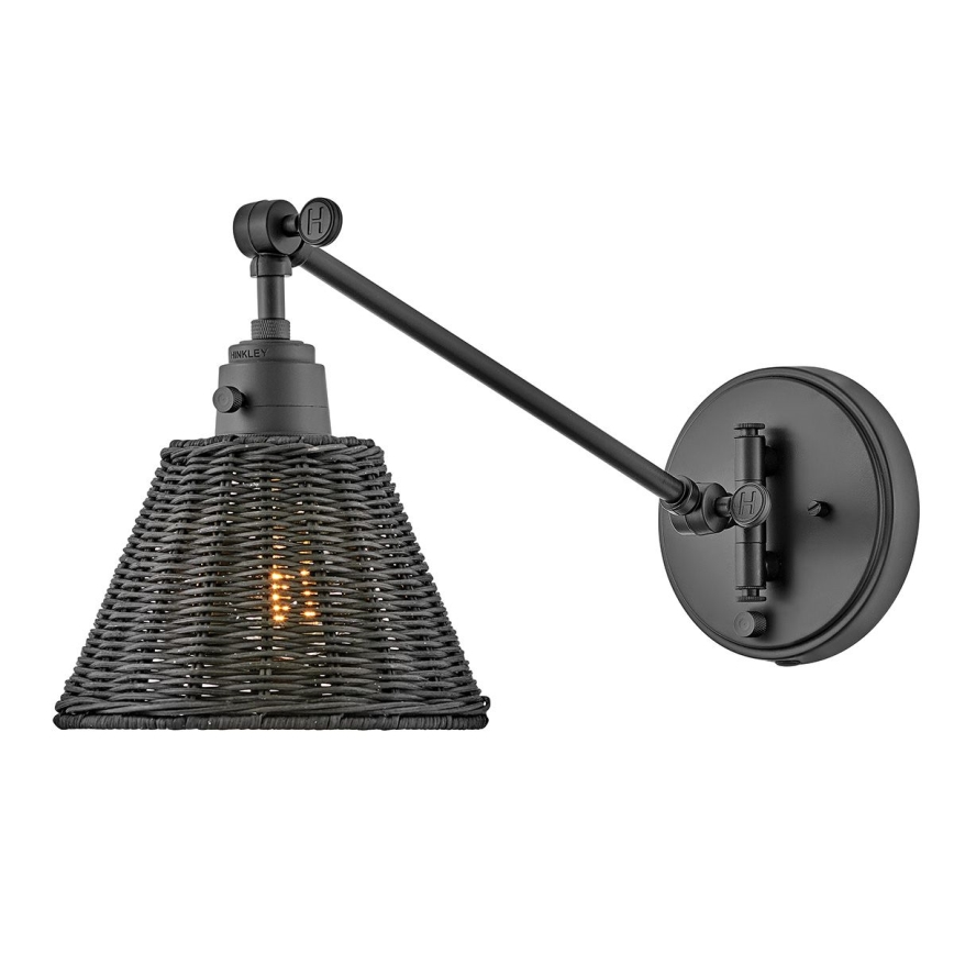 Hinkley - ARTI seinäspotti 1xE27/60W/230V musta